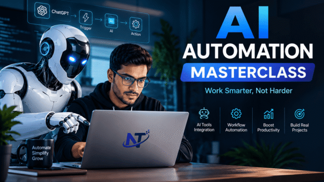 AI Automation Masterclass with Make.com and Zapier at NeedTech IT Sreemangal