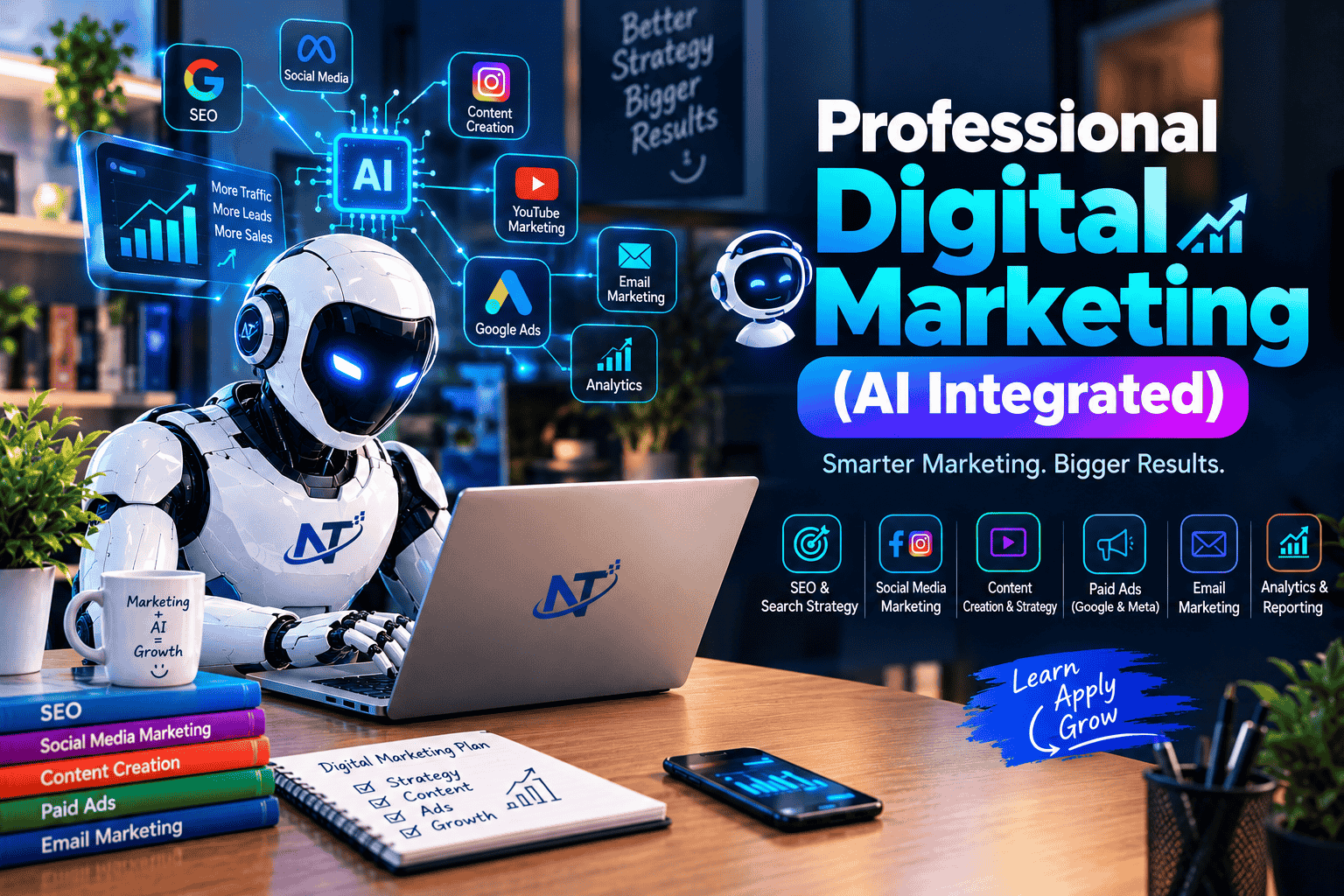 Professional Digital Marketing (AI integrated)