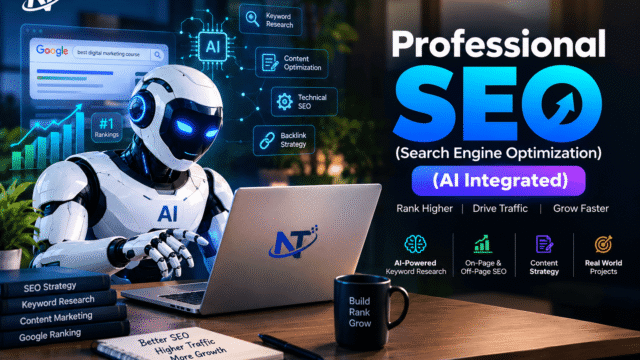 Professional SEO Course with AI Search Optimization at NeedTech IT Sreemangal