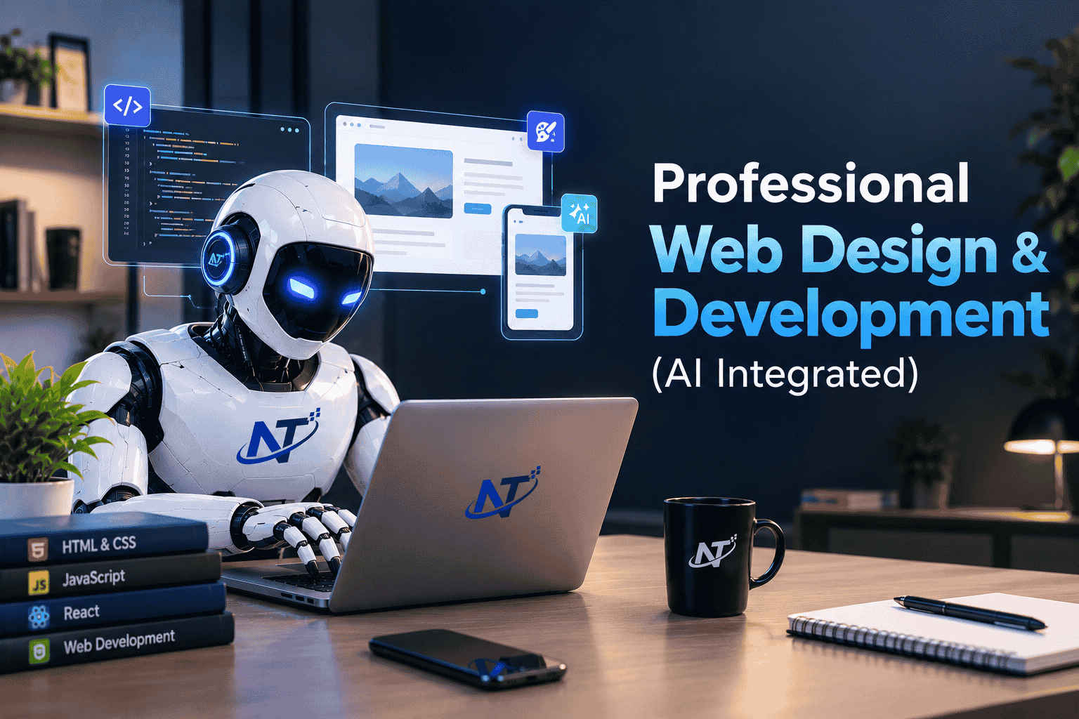 Professional Web Design & Development (AI integrated)